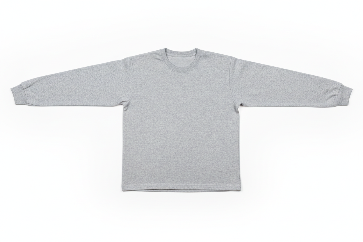 Camisa Gris Jaspeado