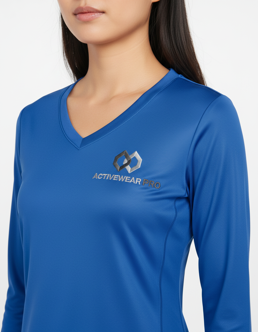 Camisa de Manga Larga con Bordado Personalizado