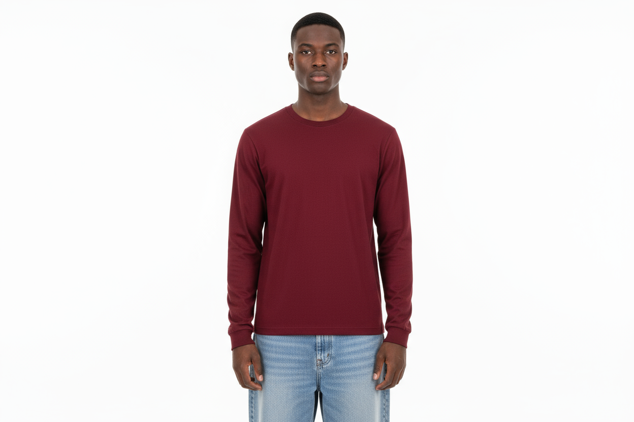 Camisa Manga Larga Bordada Premium Con Bordado Personalizado